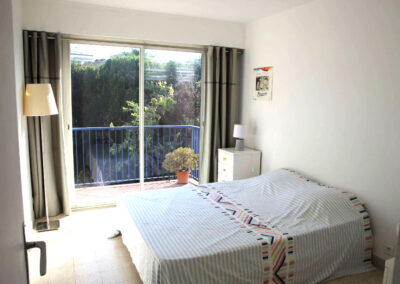 Appartement Antibes-chambre 1 - balcon